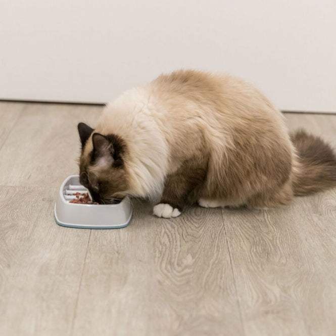 Trixie Slow Feeding Kunststoffnapf für Katzen