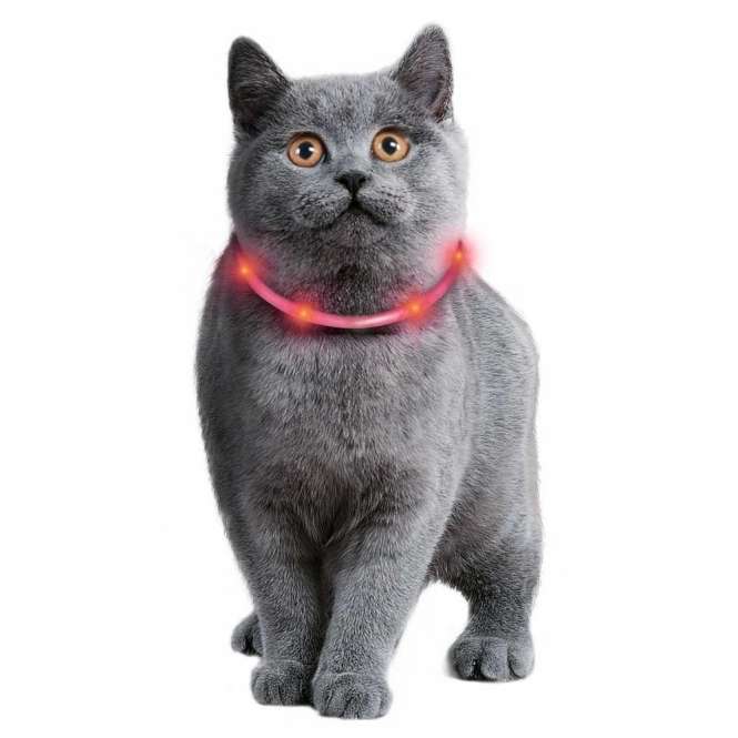 Karlie Visio Light Cat LED Tube with USB - Red