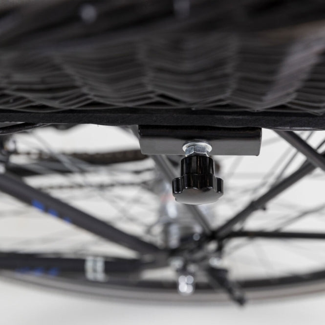 Trixie wicker bicycle basket for luggage rack