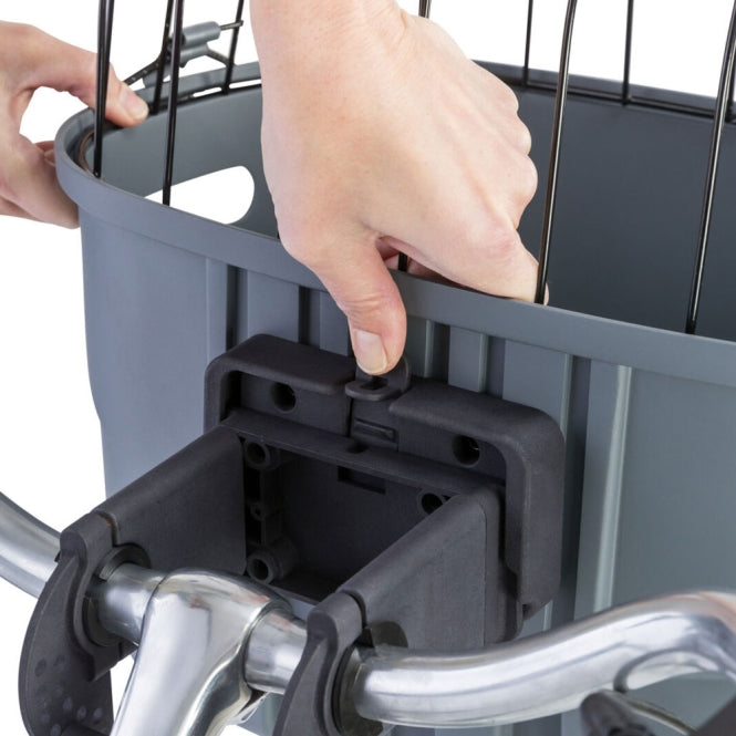 Trixie front bicycle basket made of plastic