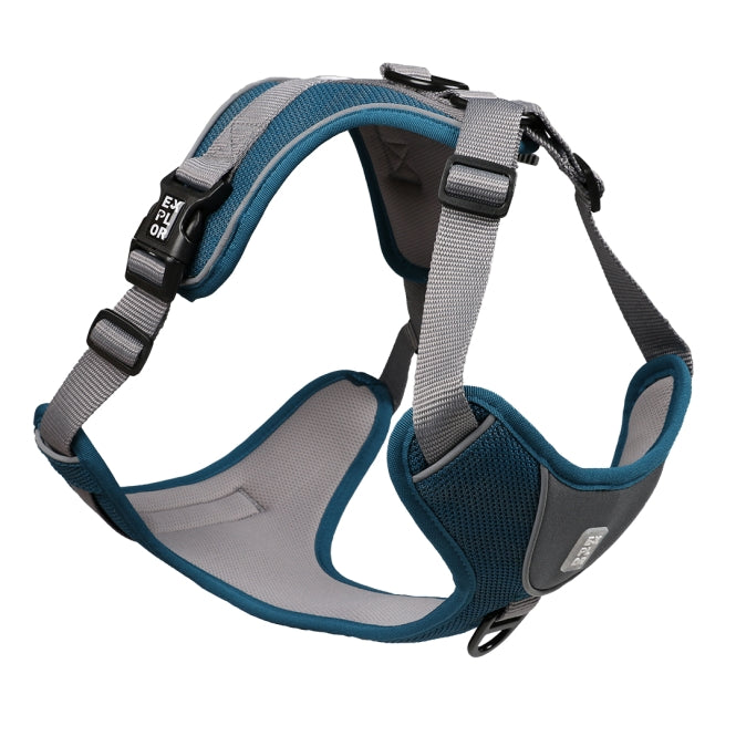Duvoplus EXPLOR Ultimate Fit no-pull harness - petrol blue