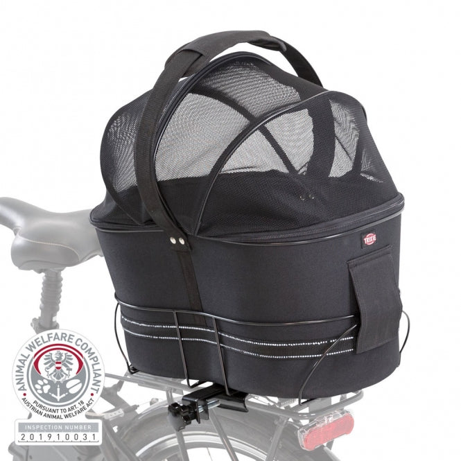 Trixie bicycle basket for wide luggage carriers