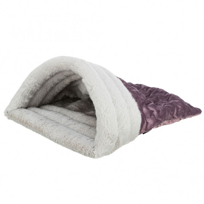 Trixie Estelle cuddly sack - berry/grey