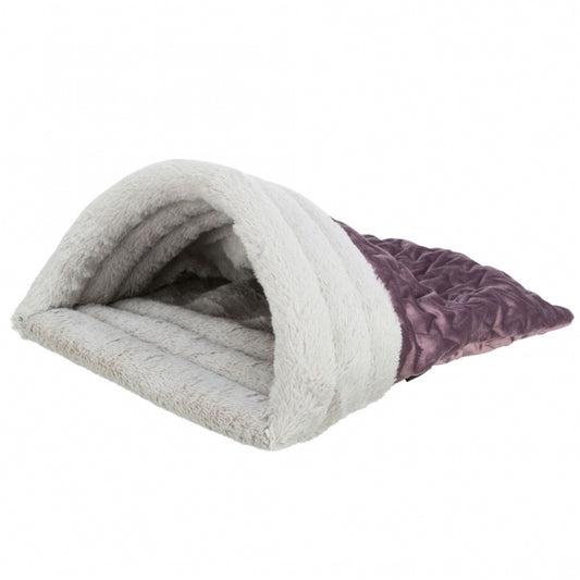 Trixie Estelle cuddly sack - berry/grey