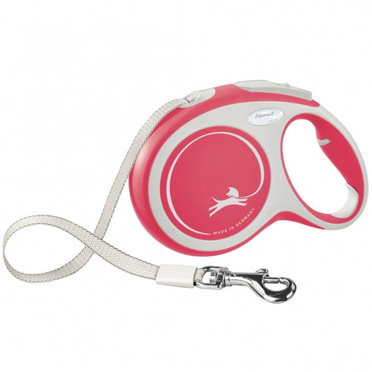 FLEXI Retractable Leash New COMFORT Strap - 8m, up to 50kg