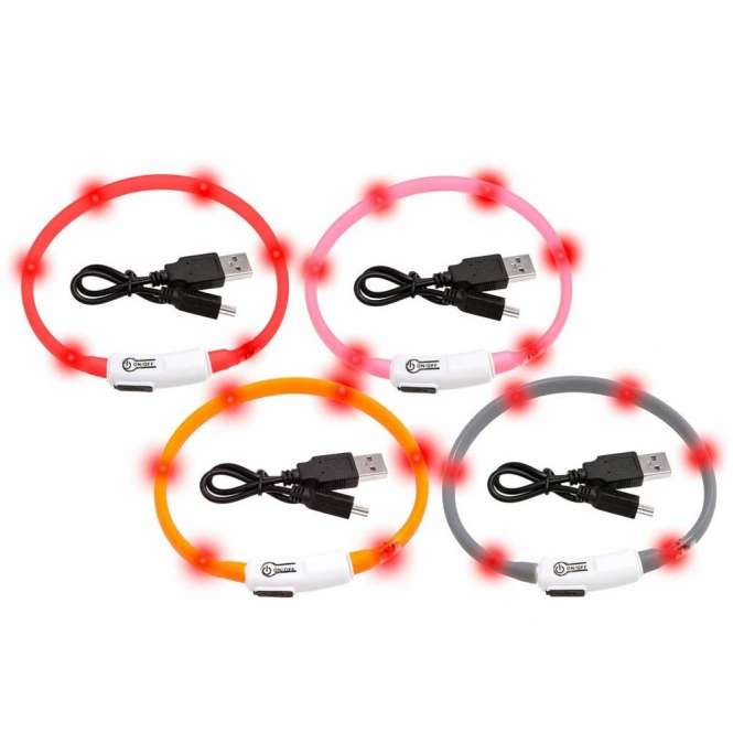 Karlie Visio Light Cat LED Tube with USB - Red