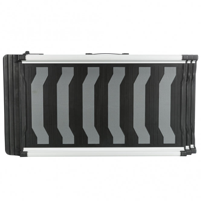 Trixie 3-section telescopic ramp, aluminum/TPR