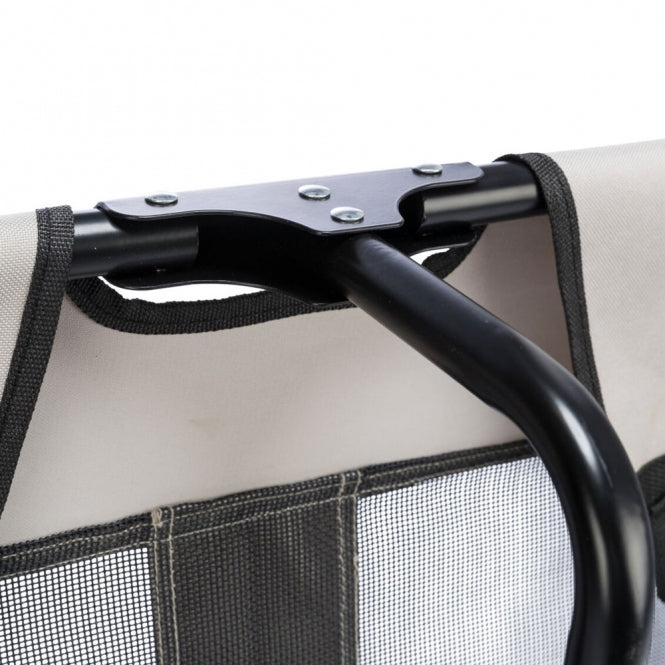 Trixie dog bed with metal frame