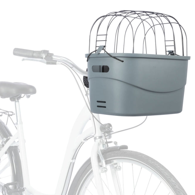 Trixie front bicycle basket made of plastic